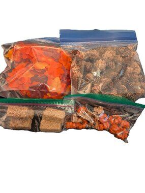 5 Sets of Mini Fall Decor PLUS FREE ROLL OF JUTE STRING WITH PURCHASE
